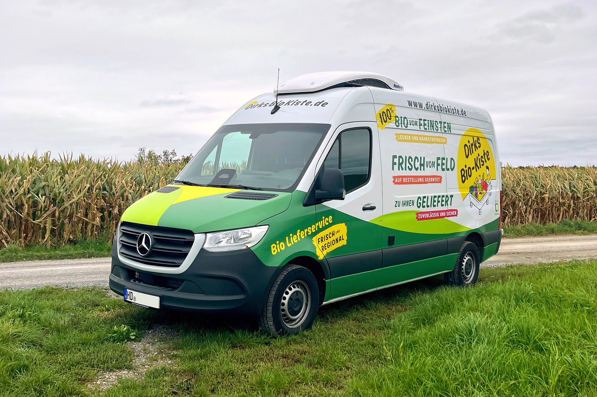 Unser erster Lieferwagen im neuen Look