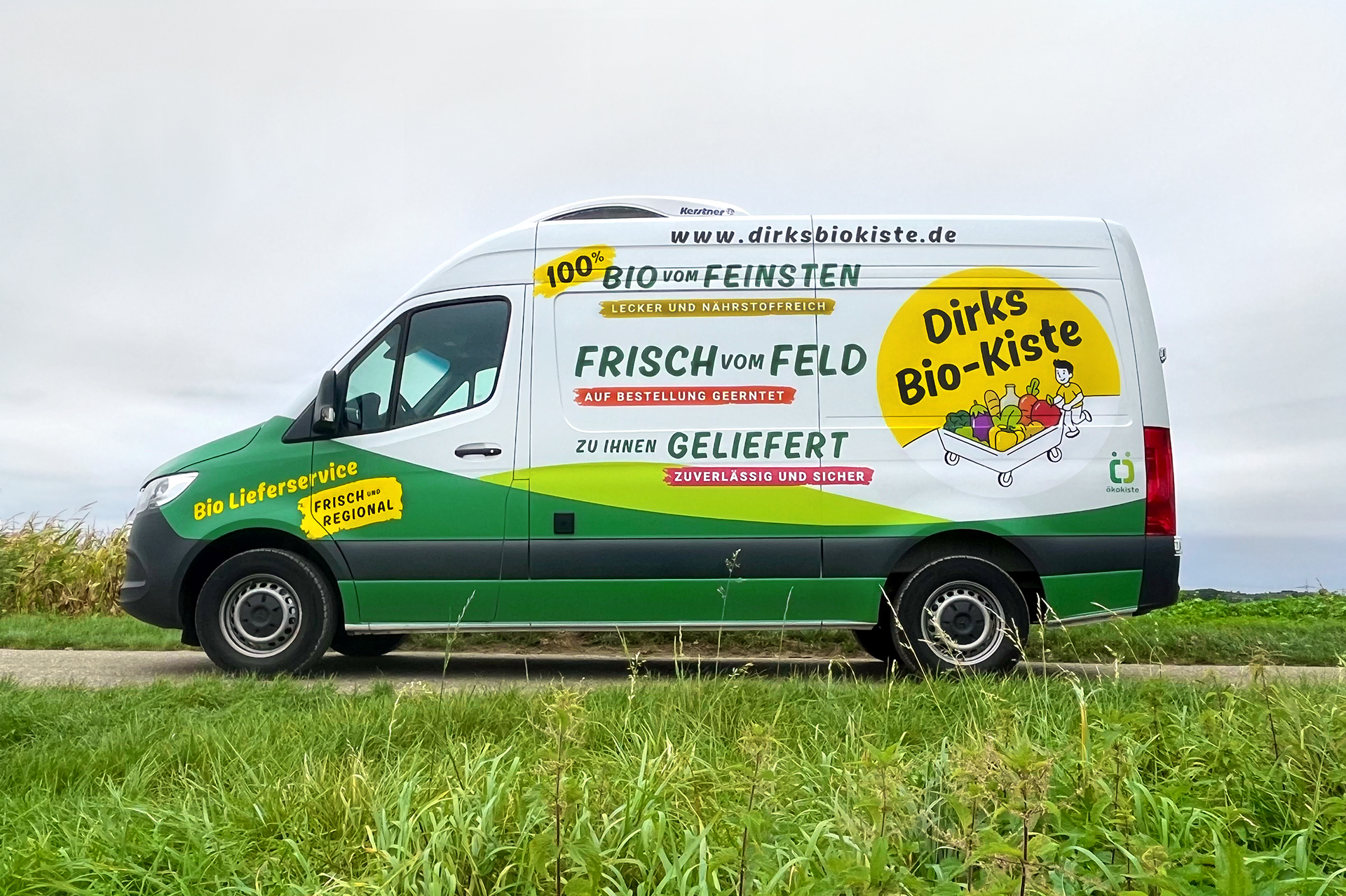 Unser erster Lieferwagen im neuen Look