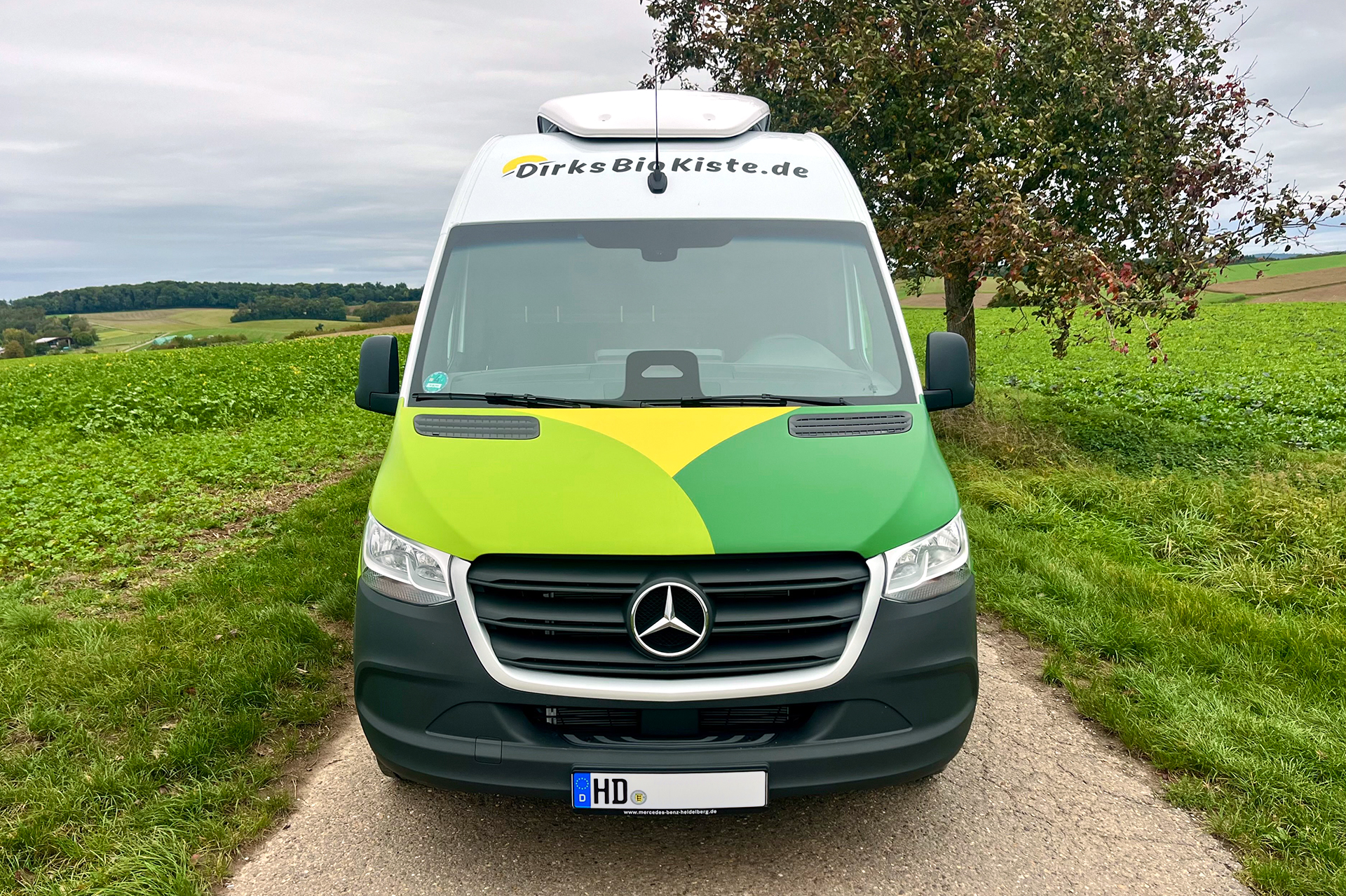 Unser erster Lieferwagen im neuen Look