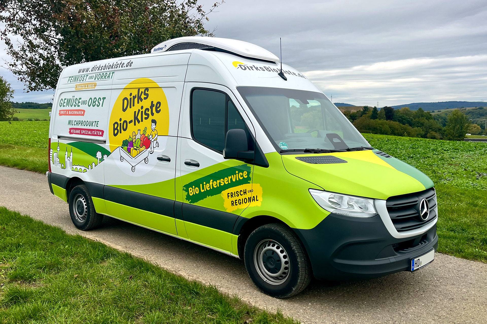 Unser erster Lieferwagen im neuen Look