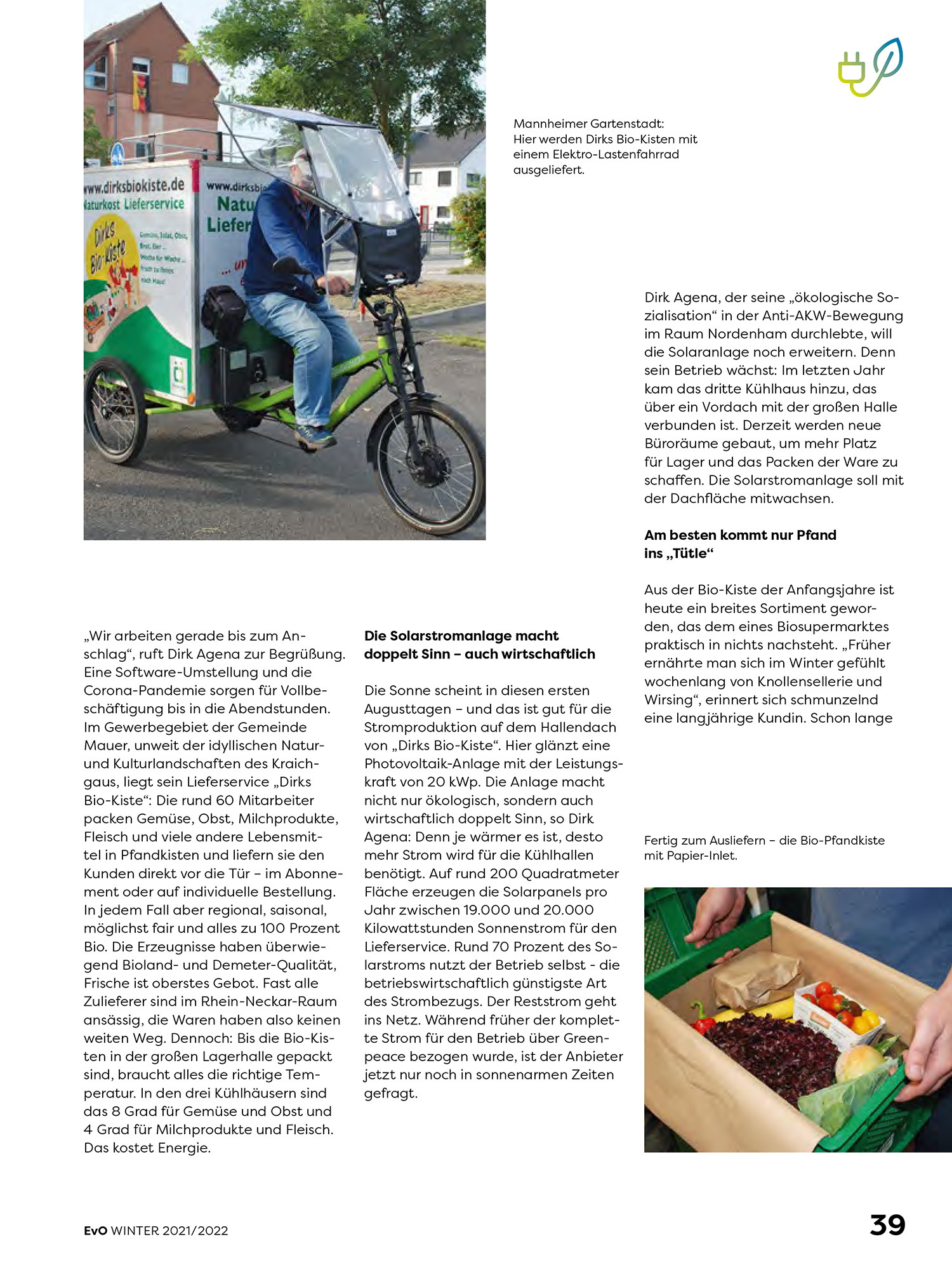 Magazin EvO - Energie vor Ort Winter 2021/2022